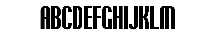PPTalisman CompressedBold Instance Font UPPERCASE