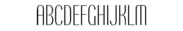 PPTalisman CompressedExtralight Instance Font UPPERCASE