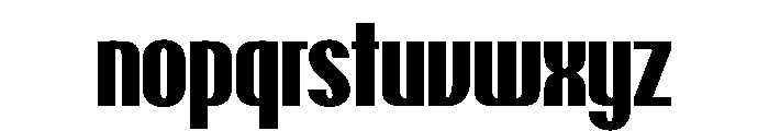 PPTalisman CondensedExtrabold Instance Font LOWERCASE