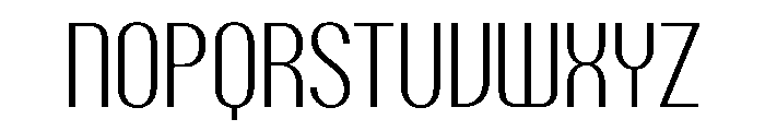 PPTalisman CondensedLight Instance Font UPPERCASE