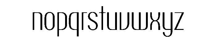 PPTalisman CondensedLight Instance Font LOWERCASE