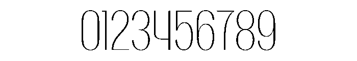 PPTalisman CondensedThin Instance Font OTHER CHARS