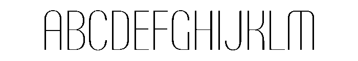 PPTalisman CondensedThin Instance Font UPPERCASE