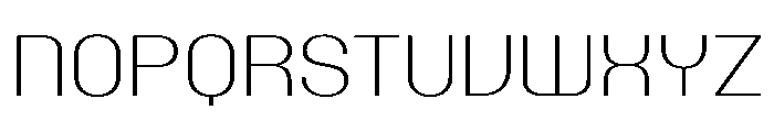 PPTalisman Extralight Instance Font UPPERCASE