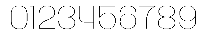 PPTalisman Hairline Instance Font OTHER CHARS