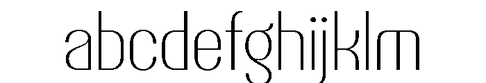 PPTalisman NarrowExtralight Instance FONT
