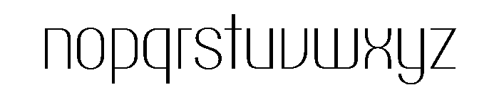 PPTalisman NarrowExtralight Instance Font LOWERCASE