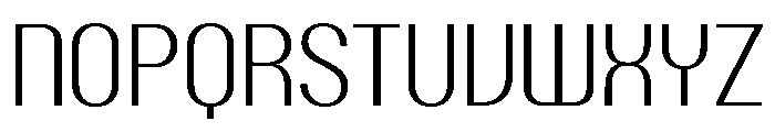PPTalisman NarrowLight Instance Font UPPERCASE
