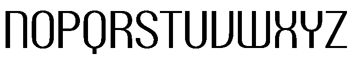 PPTalisman NarrowRegular Instance Font UPPERCASE