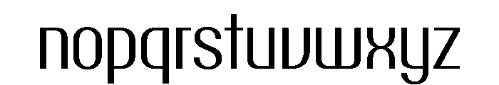PPTalisman NarrowRegular Instance Font LOWERCASE