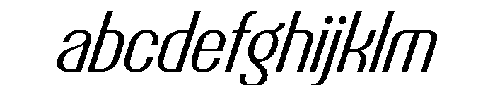 PPTalisman NarrowRegularItalic Instance FONT