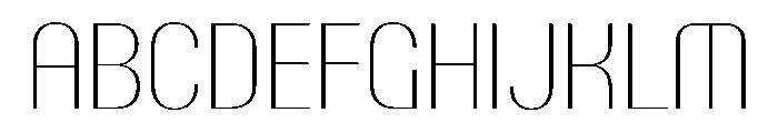 PPTalisman NarrowThin Instance Font UPPERCASE