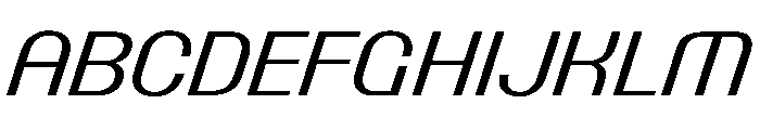 PPTalisman RegularItalic Instance Font UPPERCASE