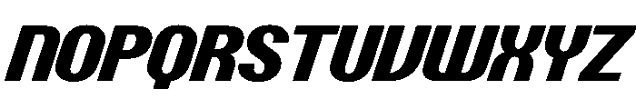 PPTalismanCompact ExtraboldItalic Instance Font UPPERCASE
