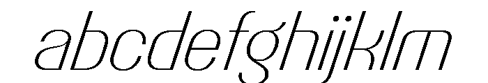 PPTalismanCompact ExtralightItalic Instance FONT