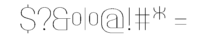 PPTalismanCompact Hairline Instance Font OTHER CHARS