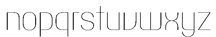 PPTalismanCompact Hairline Instance Font LOWERCASE