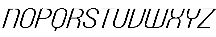 PPTalismanCompact LightItalic Instance Font UPPERCASE