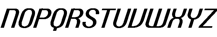 PPTalismanCompact MediumItalic Instance Font UPPERCASE