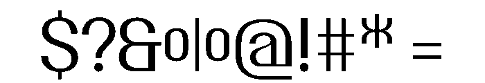 PPTalismanCompact Regular Instance Font OTHER CHARS
