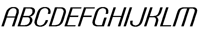 PPTalismanCompact RegularItalic Instance Font UPPERCASE