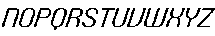 PPTalismanCompact RegularItalic Instance Font UPPERCASE
