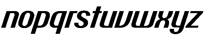 PPTalismanCompact SemiboldItalic Instance Font LOWERCASE