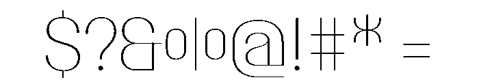 PPTalismanCompact Thin Instance Font OTHER CHARS