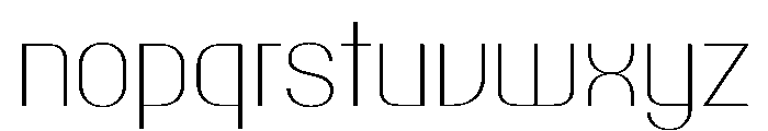 PPTalismanCompact Thin Instance Font LOWERCASE