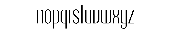 PPTalismanCompressed Light Instance Font LOWERCASE