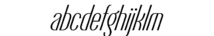 PPTalismanCompressed LightItalic Instance FONT