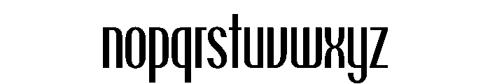 PPTalismanCompressed Medium Instance Font LOWERCASE