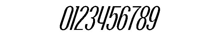 PPTalismanCompressed RegularItalic Instance Font OTHER CHARS