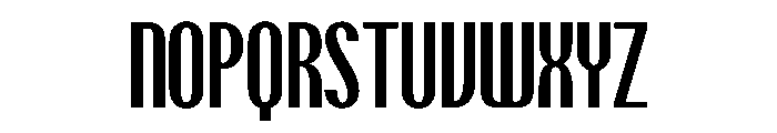 PPTalismanCompressed Semibold Instance Font UPPERCASE