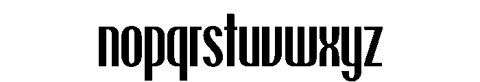 PPTalismanCompressed Semibold Instance Font LOWERCASE