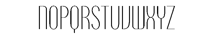 PPTalismanCompressed Thin Instance Font UPPERCASE