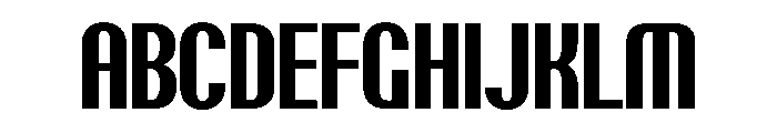 PPTalismanCondensed Bold Instance Font UPPERCASE