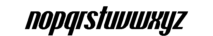 PPTalismanCondensed BoldItalic Instance Font LOWERCASE