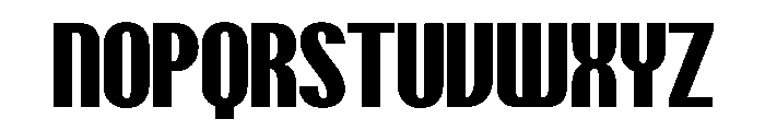 PPTalismanCondensed Extrabold Instance Font UPPERCASE