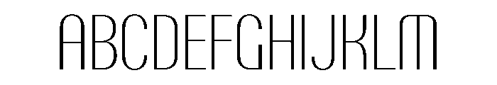 PPTalismanCondensed Extralight Instance Font UPPERCASE