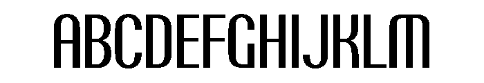 PPTalismanCondensed Medium Instance Font UPPERCASE