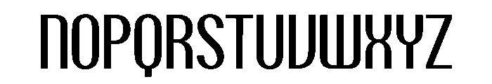 PPTalismanCondensed Medium Instance Font UPPERCASE