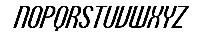 PPTalismanCondensed MediumItalic Instance Font UPPERCASE