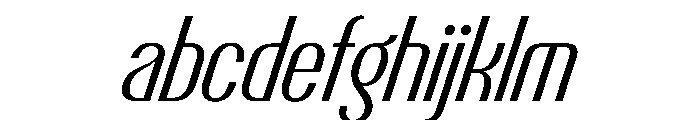 PPTalismanCondensed RegularItalic Instance FONT