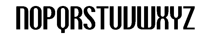 PPTalismanCondensed Semibold Instance Font UPPERCASE