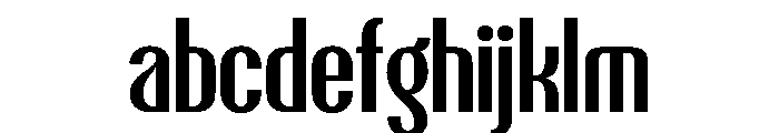 PPTalismanCondensed Semibold Instance FONT