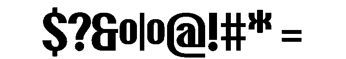 PPTalismanNarrow Bold Instance Font OTHER CHARS