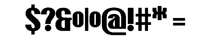 PPTalismanNarrow Extrabold Instance Font OTHER CHARS