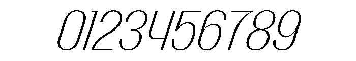 PPTalismanNarrow ExtralightItalic Instance Font OTHER CHARS