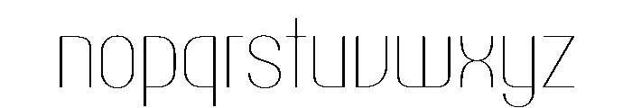 PPTalismanNarrow Hairline Instance Font LOWERCASE
